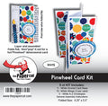 PINWHEEL Card Kit 5 ct with Envelopes