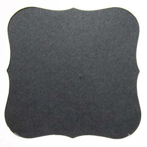 PopTone Black Licorice 100 Lb Cardstock