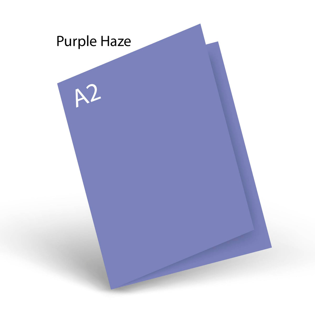 Purple Haze (prev Strong Purple) 80 LB Smooth Lessebo A-2 Scored Card