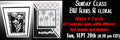SUN Sept 20th Virtual Class - Black & White Floral & Ferns