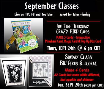 BOTH SEPTEMBER CLASSES - both complete kits