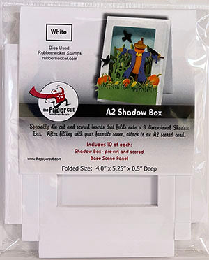 A-2 Shadow Box 10 ct with Base Scene Panel