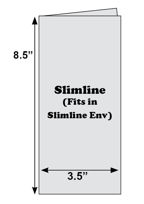 Slimline Scored Cards