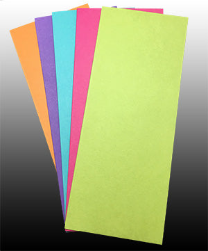 Slimline Scored Cards, 25 ct Festive Variety
