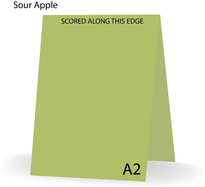 Sour Apple 100 Lb A-2 Steno Scored Cards