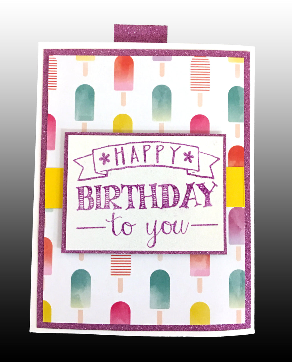 White Triple Tier Slider - 5 ct with Envelopes