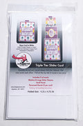 White Triple Tier Slider Kit 5 ct with Envelopes