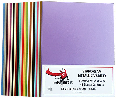Stardream Metallic Variety, 8.5 x 11, 48 ct