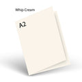 Whip Cream PopTone A-2 Scored Card