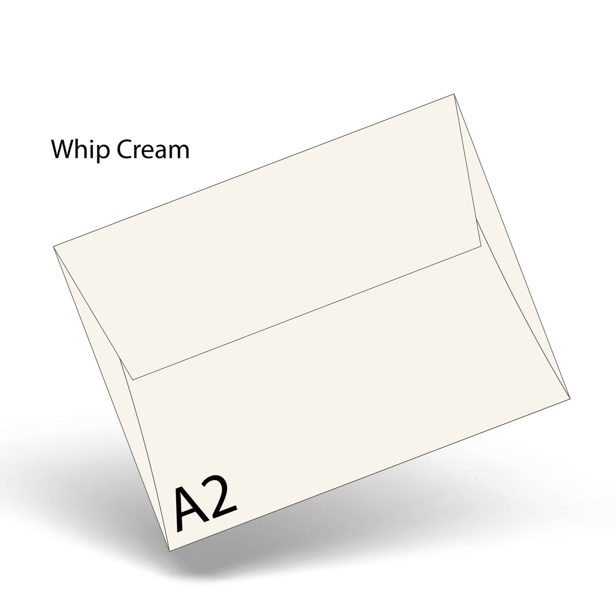 Whip Cream PopTone A-2 Envelope