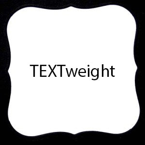 White TEXTweight 8.5 x 11 - 25 ct