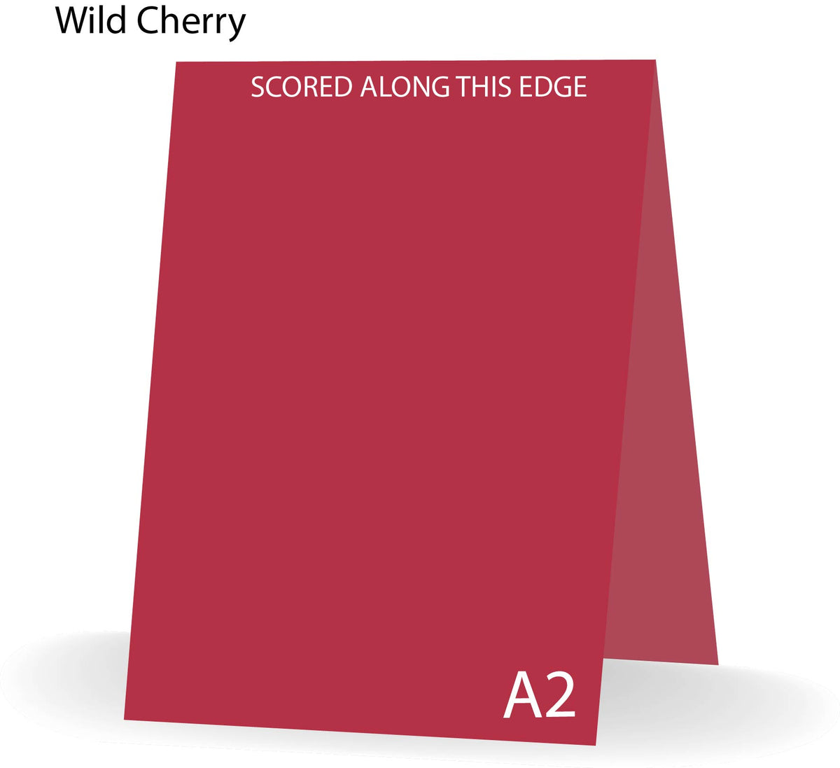 Wild Cherry 100 Lb A-2 Steno Scored Cards