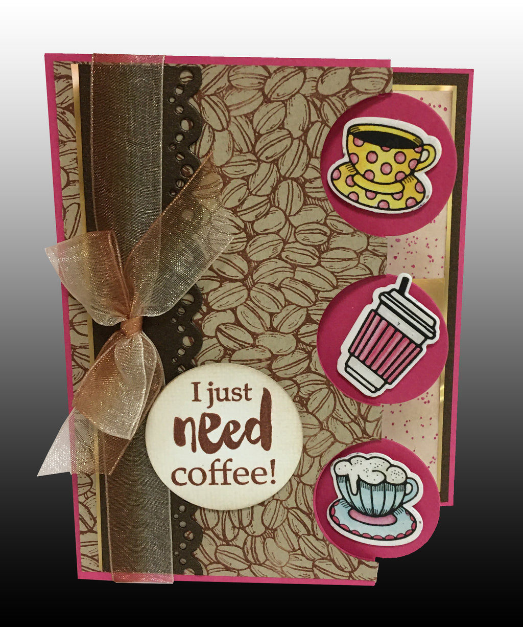 Triple Circle Swinging Z Fold Card
