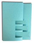 Triple Flag Swinging Z Fold Card