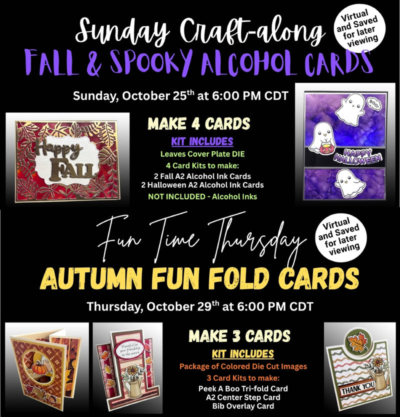 BOTH October CLASSES - both complete kits