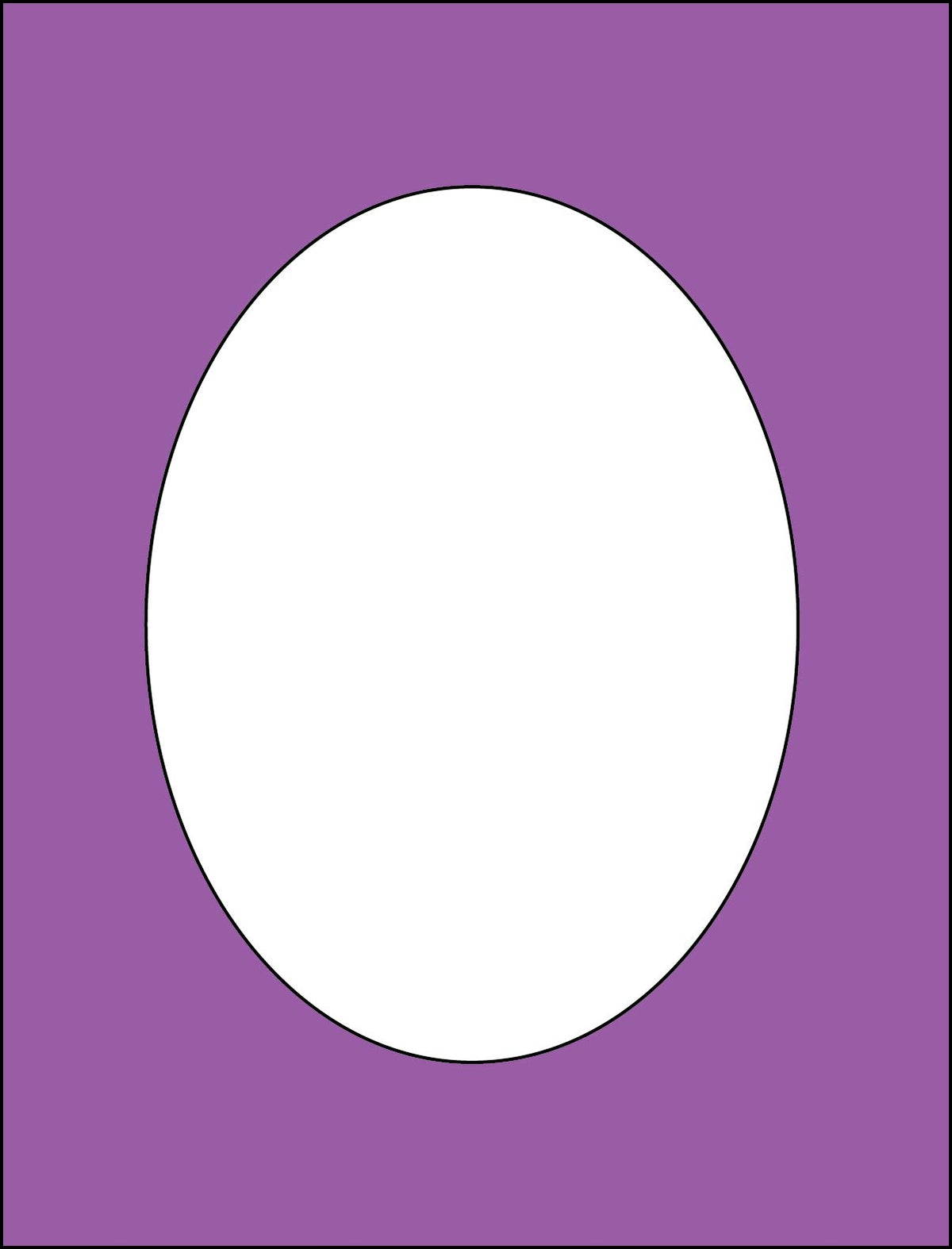 Large Oval Window OVERLAY