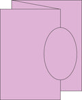 Oval Swinging Z Fold Card