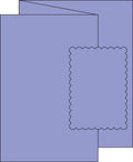 Scallop Rectangle Swinging Z-Fold Card