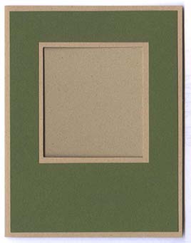 A-2 Window Overlay Kit<br>Square OR Oval Window Available<br>Fossil/Jellybean Green