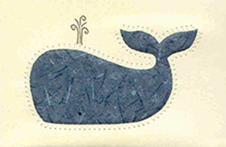 Whale <br>Quilt-A-Card